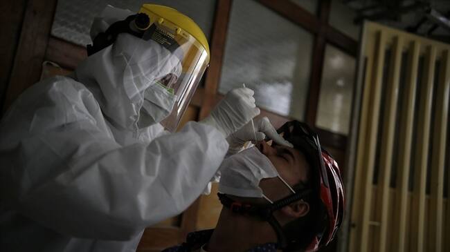 Casos de COVID-19 en Colombia. Foto: Colprensa