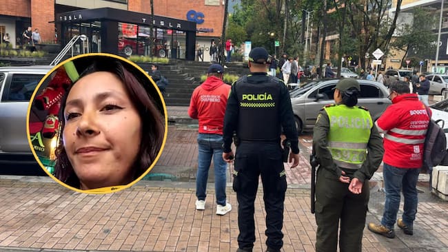 Polémica por vendedora ambulante de la zona T(Fotos vía W Radio y redes sociales de @CCalderonRA)