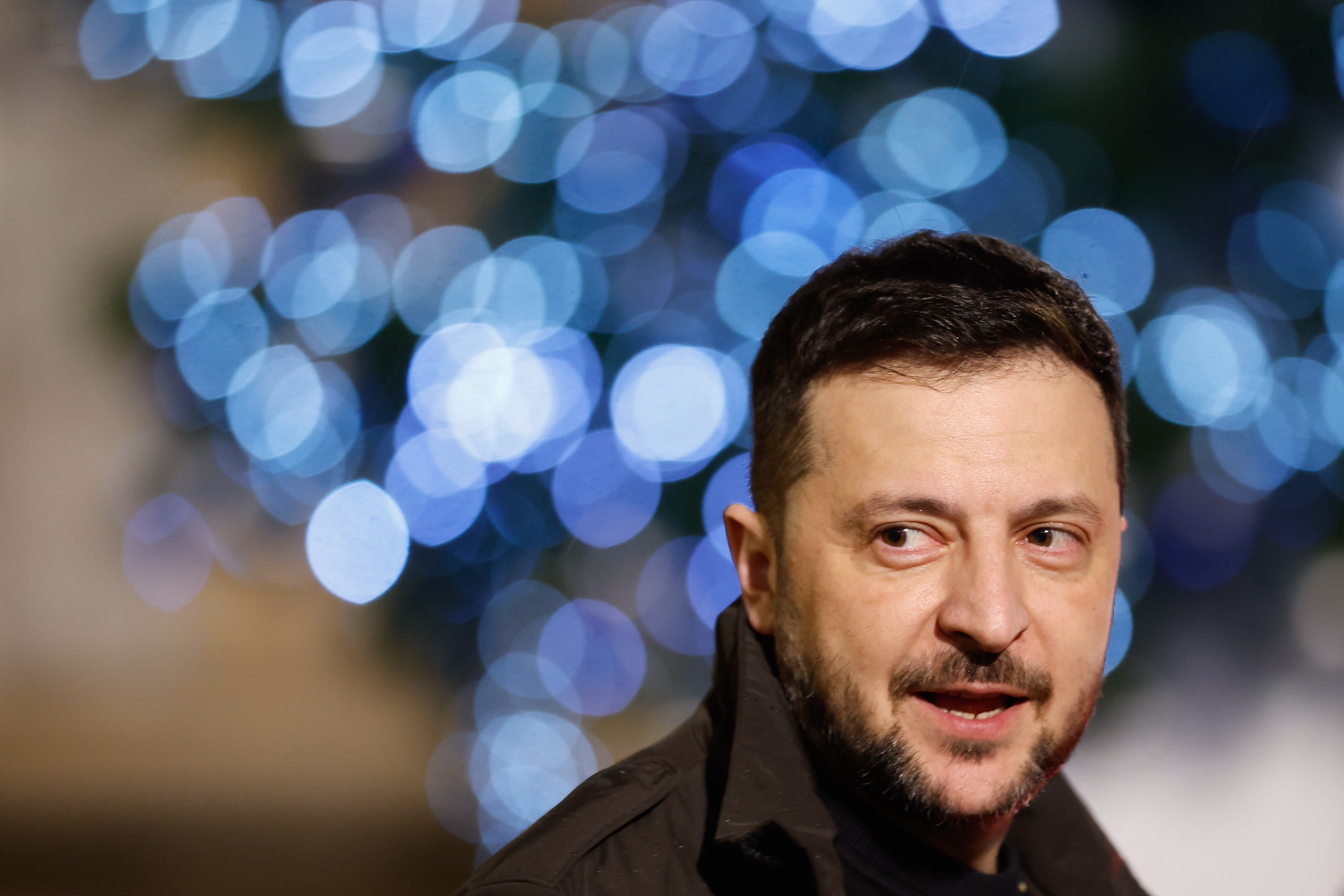 Volodymyr Zelensky FOTO:  EFE/EPA/MOHAMMED BADRA