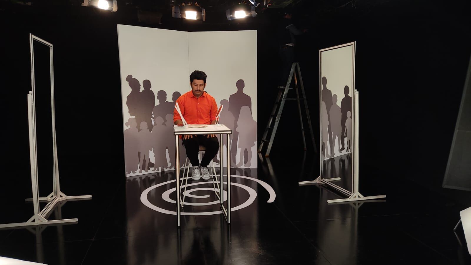 Frente al espejo. Foto: Cortesía