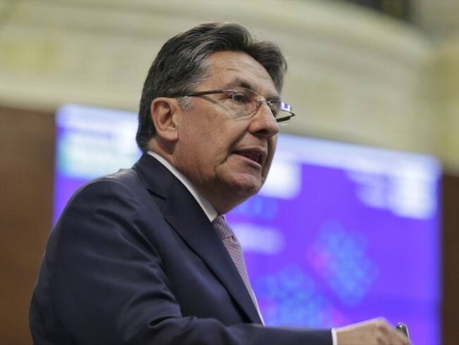 “El señor Néstor Humberto Martínez tiene la costumbre de inculpar a sus detractores políticos de sus propias conductas”, respondió Benedetti. Foto: Colprensa / ÁLVARO TAVERA