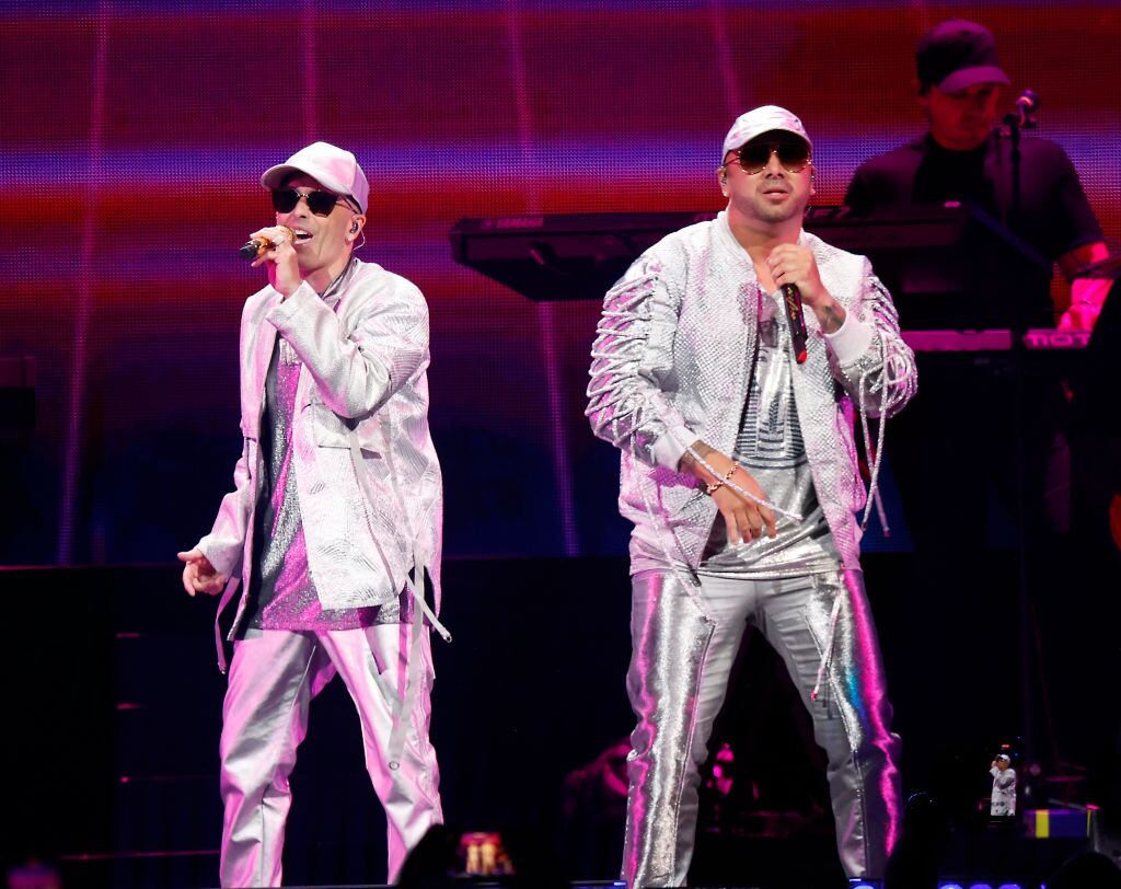 Wisin & Yandel. (Photo by Michael Tran/WireImage,)