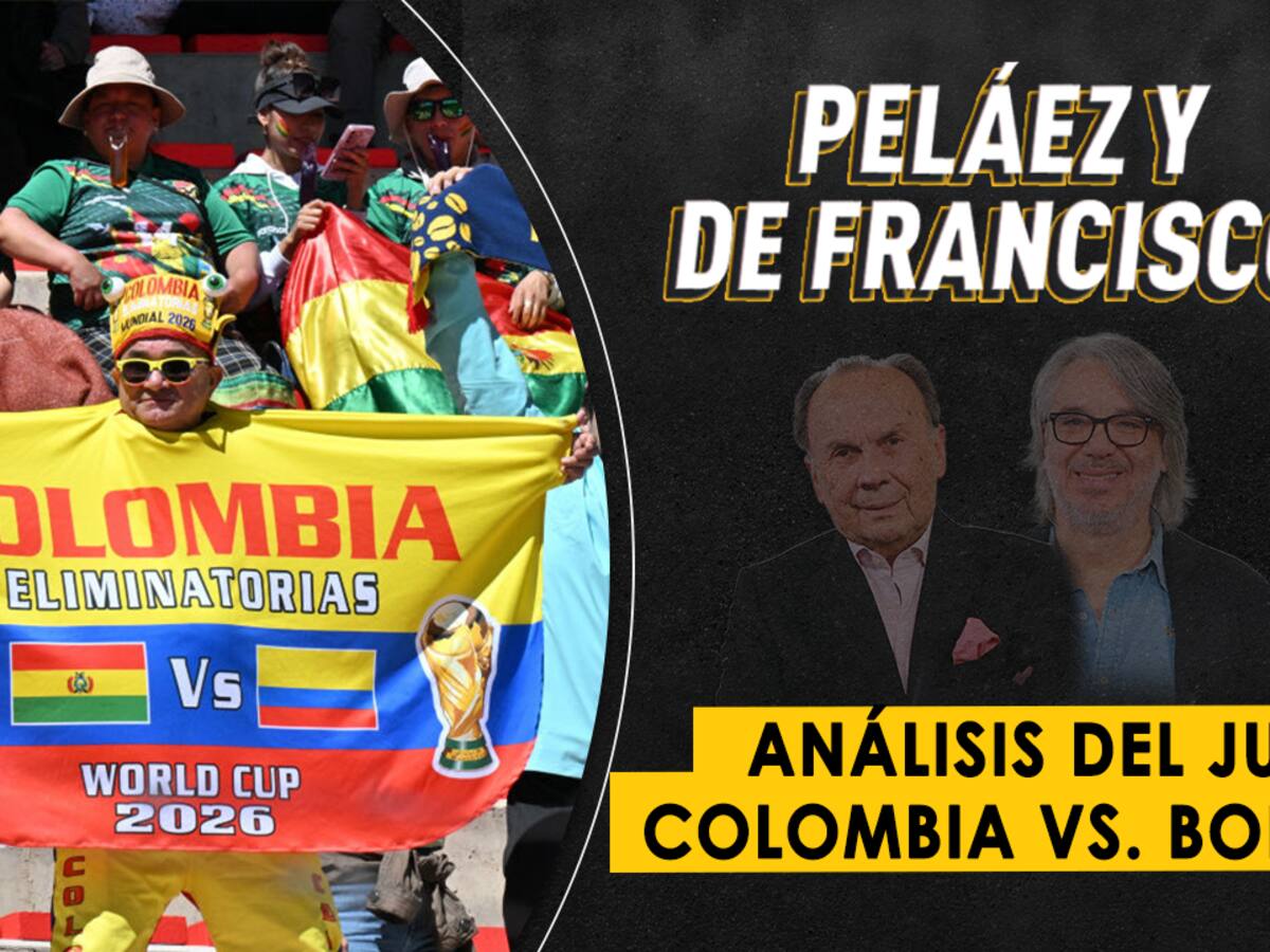 Escuche aquí el audio completo de Peláez y De Francisco de este 10 de octubre de 2024