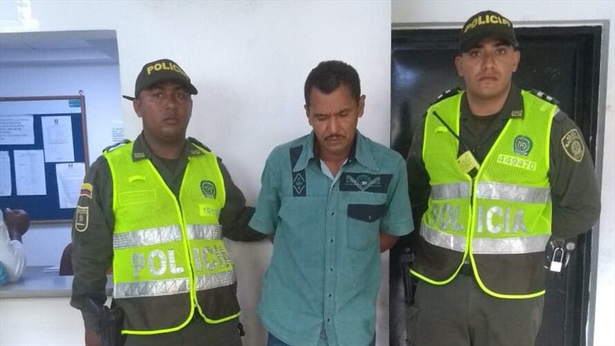 Jacob Guerrero le lanzó alcohol y le prendió fuego a su pareja. Foto: Policía Metropolitana de Barranquilla