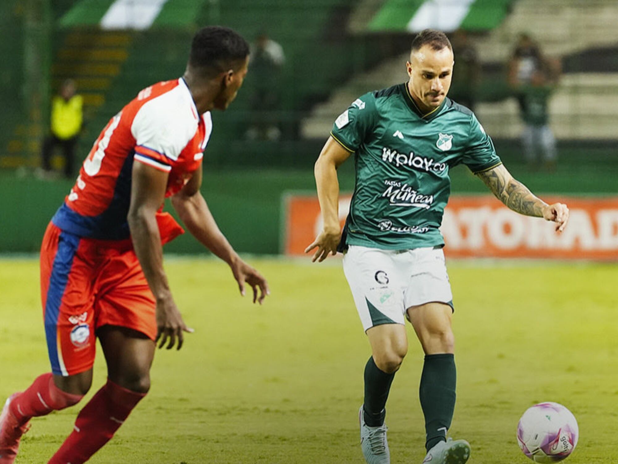 Alianza vs. Deportivo Cali. Foto: X @AsoDeporCali