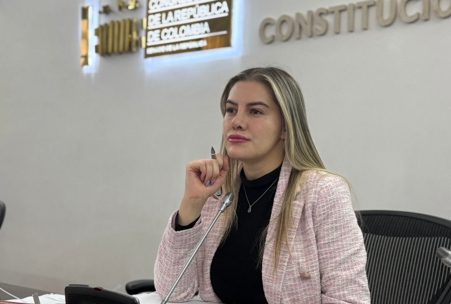 Yury Lineth Sierra Torres. Foto: Senado