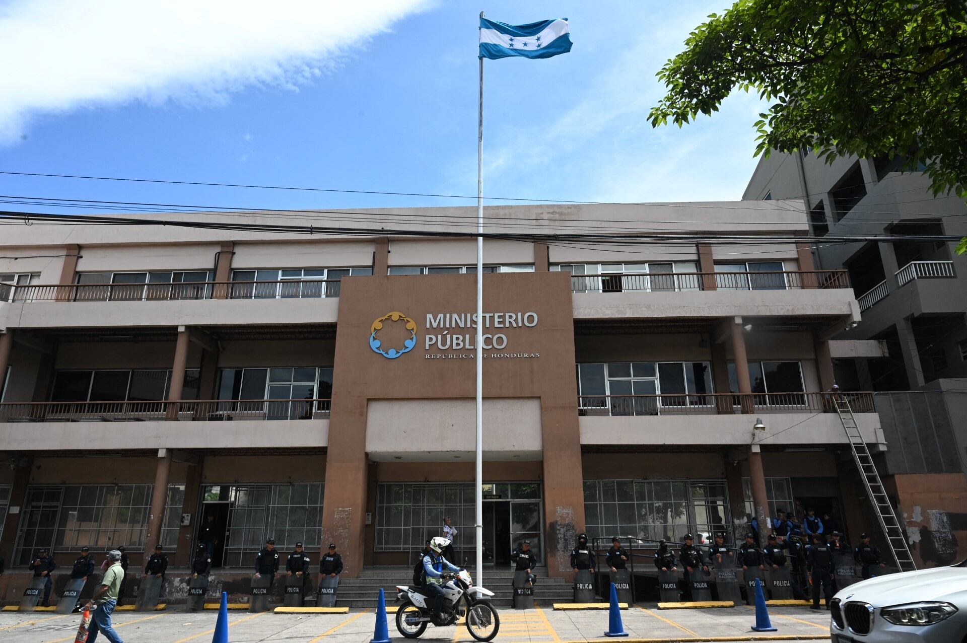 Fiscalía de Honduras. FOTO: Orlando SIERRA/AFP