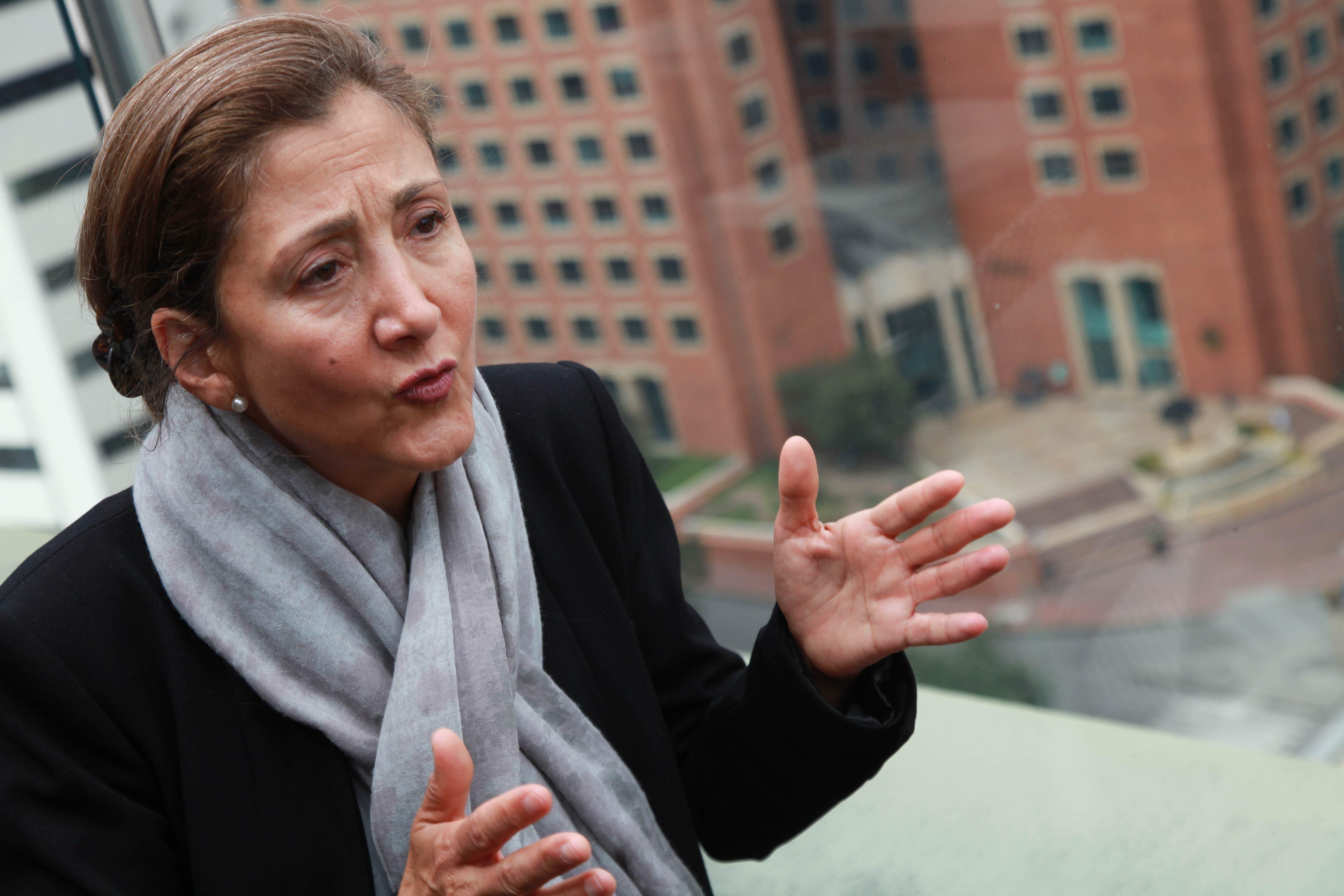 Bogotá. Junio 25 de 2021. Ingrid Betancourt, ex candidata presidencial  . (Colprensa - Camila Díaz)