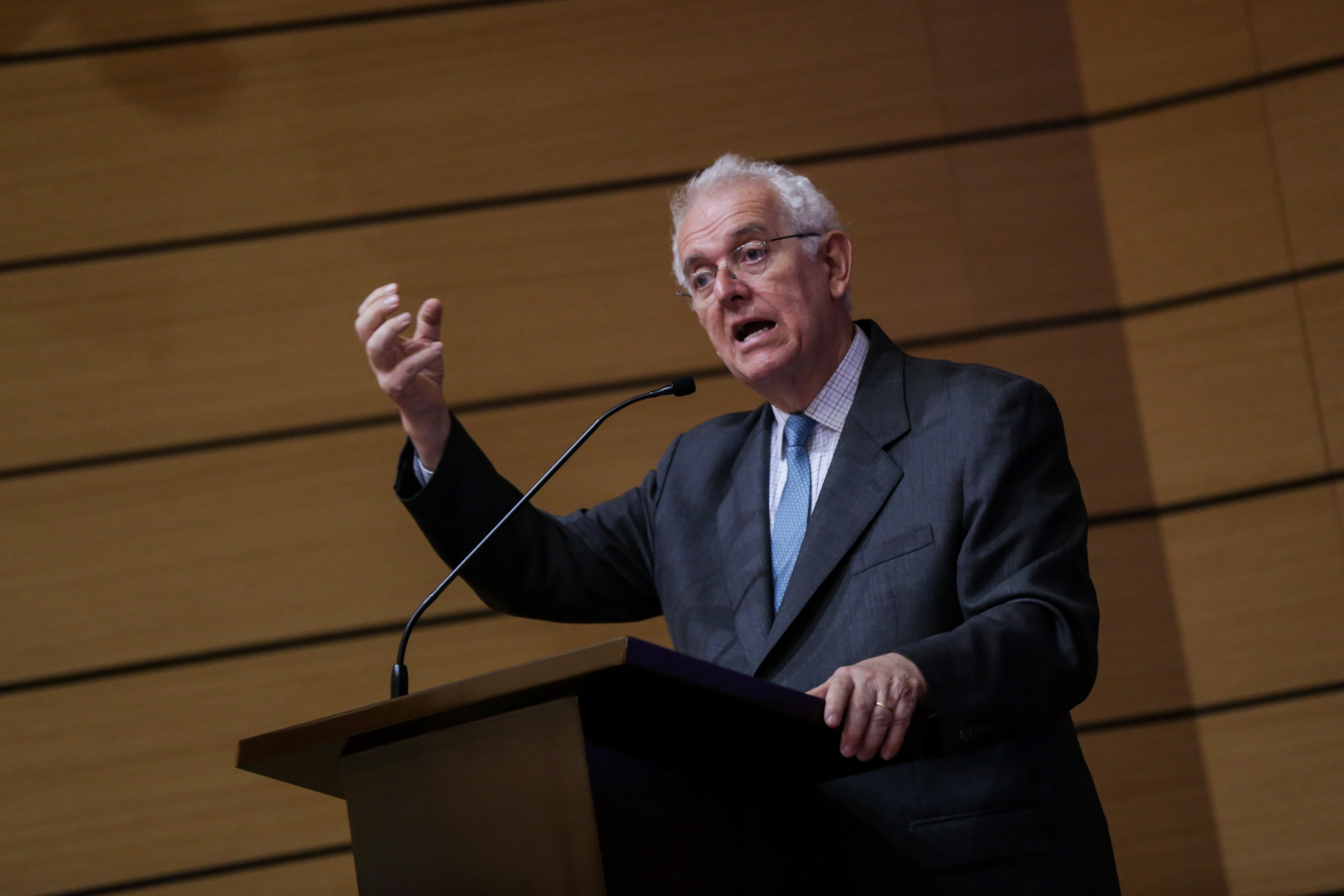 José Antonio Ocampo, ministro de Hacienda. Foto: Colprensa-Mariano Vimos