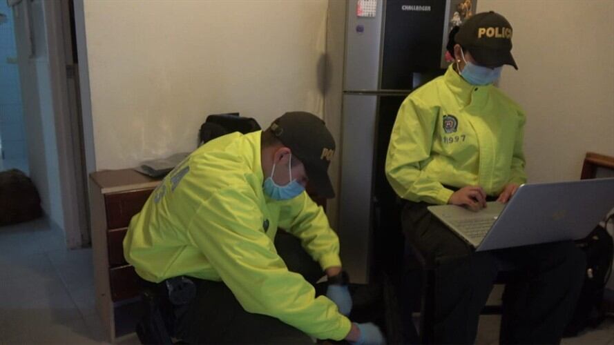 amenaza Policía. Foto: Colprensa