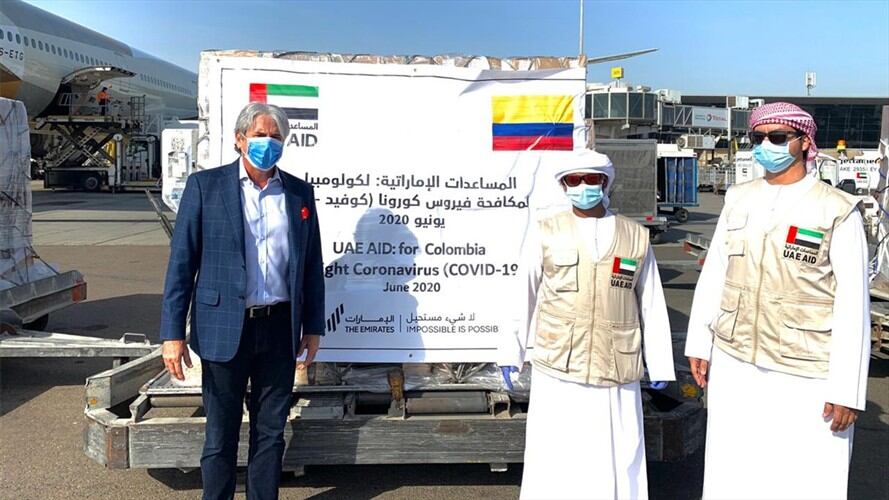 Con esta ya son dos donaciones por parte de este país, teniendo en cuenta que la primera fue de 13 toneladas de ayudas. Foto: Jaime Amín