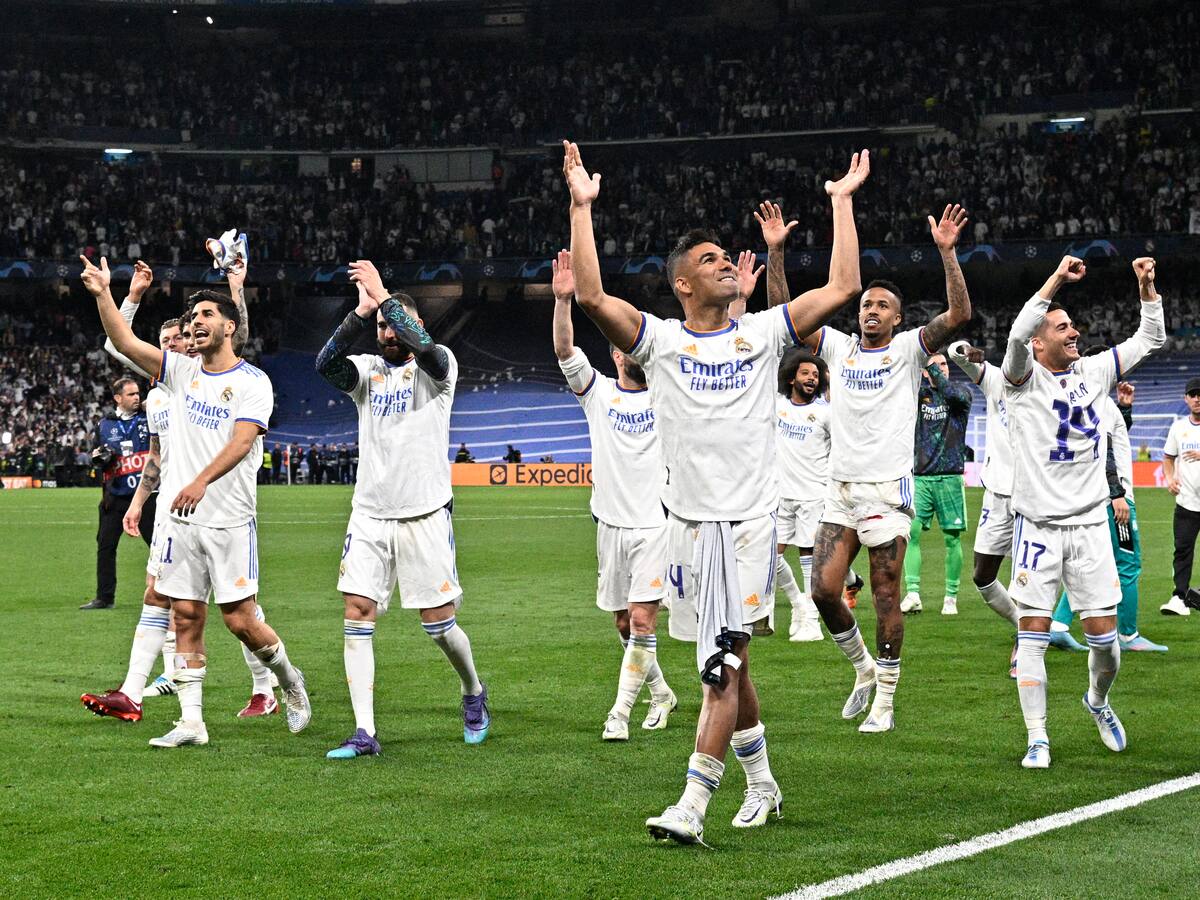 Real Madrid acabó con el sueño del Manchester City tras ganarle 3-1 en el Santiago Bernabéu