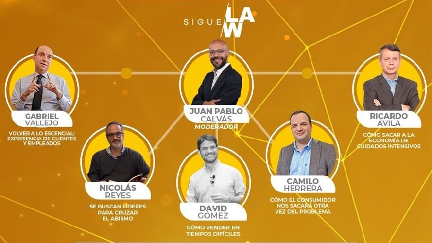 Importantes expertos en creación de empresas, economía y servicio al cliente destacaron las recetas para enfrentar con optimismo la crisis por el coronavirus.. Foto: W Radio