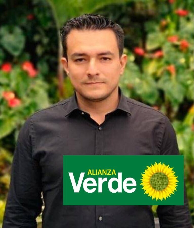 Ferley Sierra sería el candidato a la Gobernación de Santander por el Partido Verde.