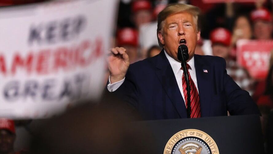 Presidente de Estados Unidos, Donald Trump. Foto: Getty Images