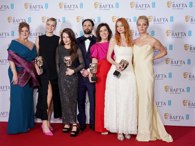 Premios Bafta 2023. Foto: Getty Images.