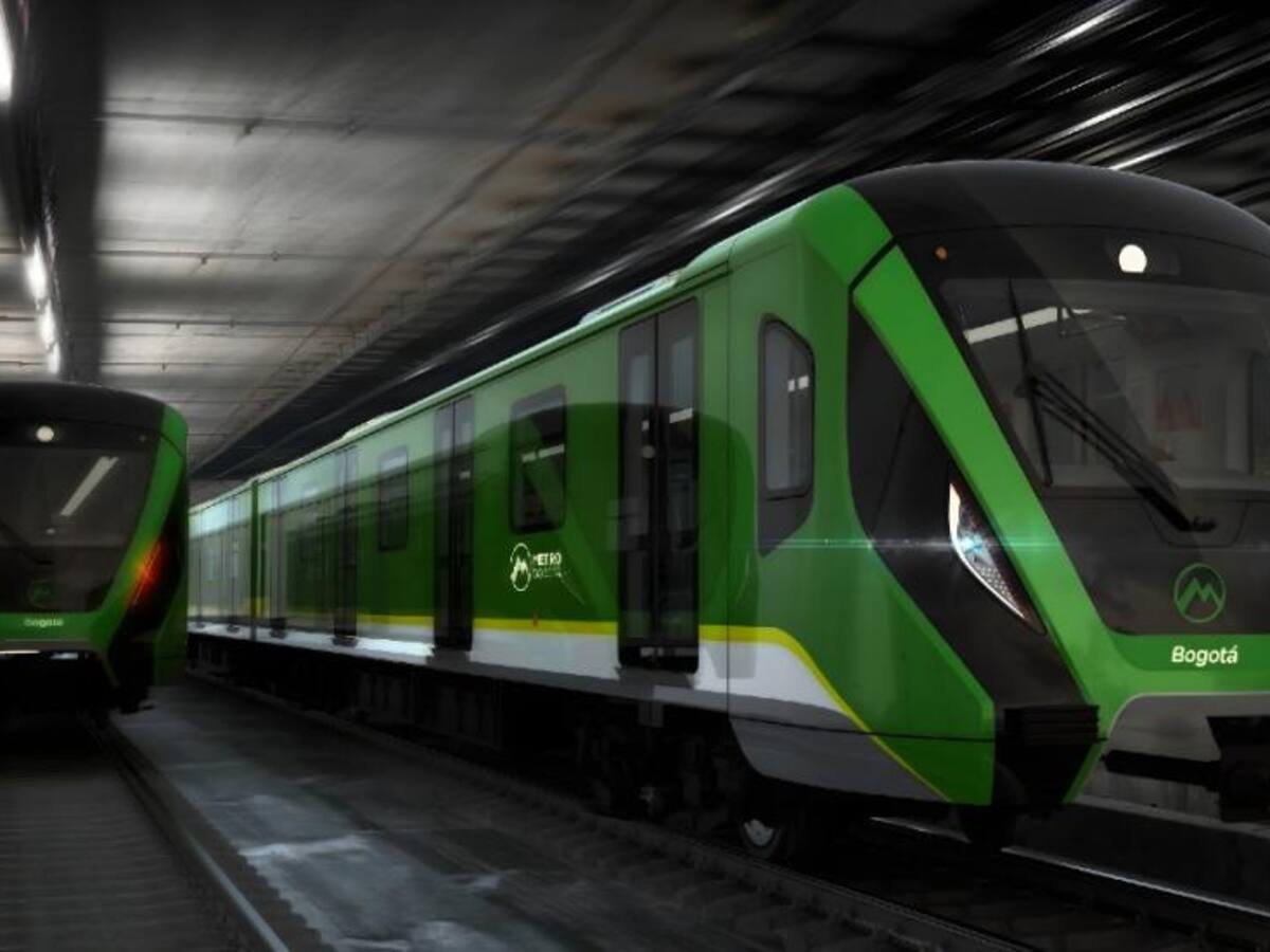 Diseños de primera línea del metro de Bogotá se entregarían en marzo o abril de 2023