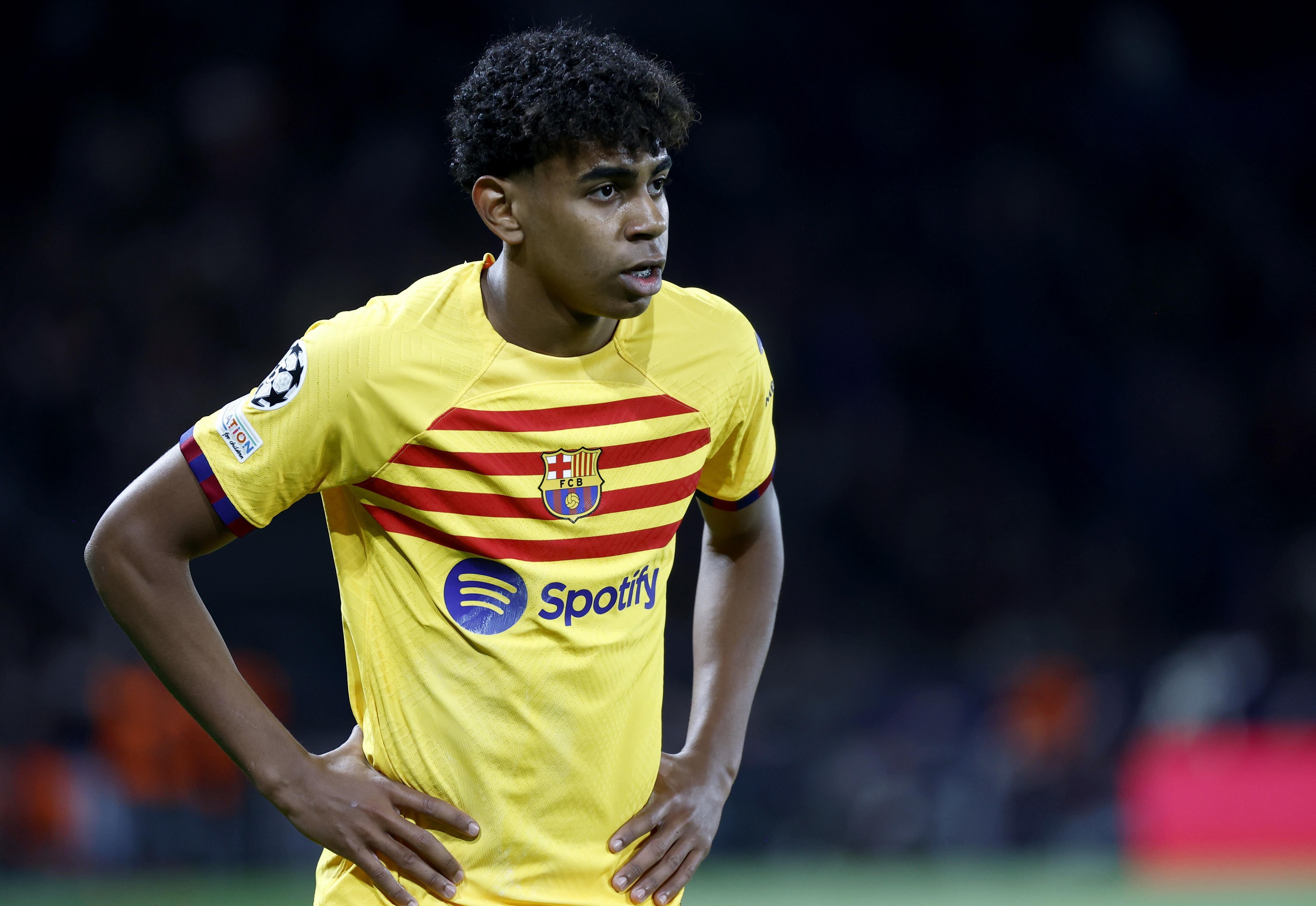 Lamine Yamal, jugador del FC Barcelona. Foto: EFE/EPA/MOHAMMED BADRA.