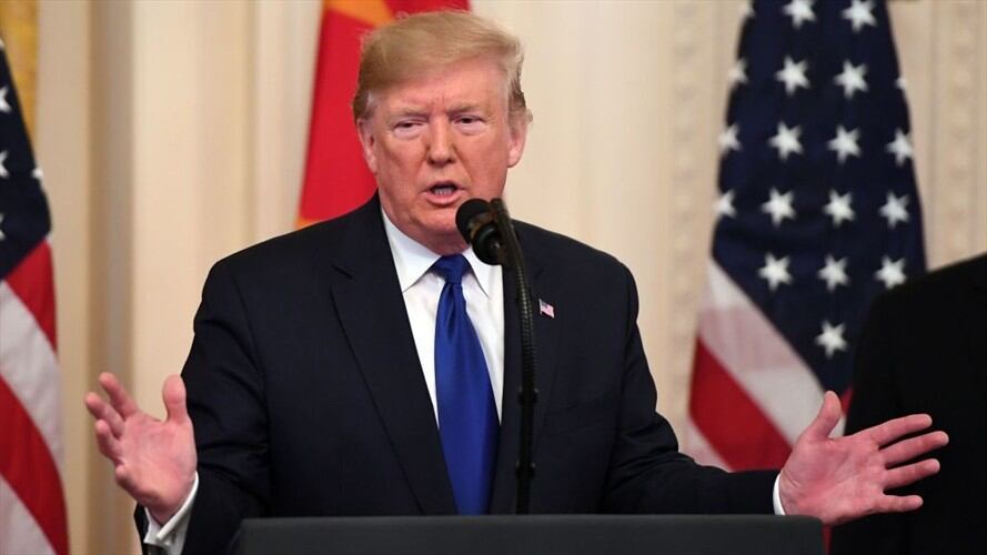 El presidente de Estados Unidos, Donald Trump. Foto: Getty Images