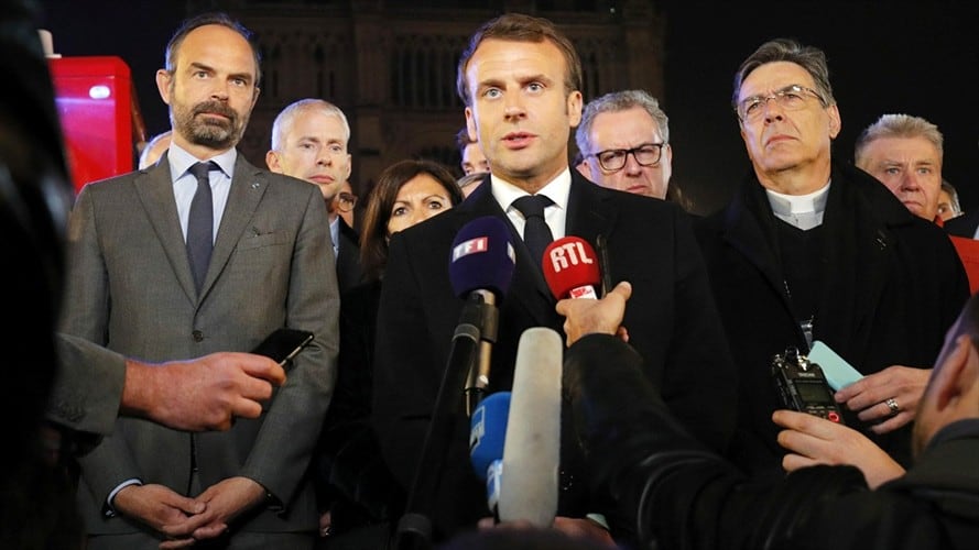 El presidente francés Emmanuel Macron. Foto: Agencia EFE