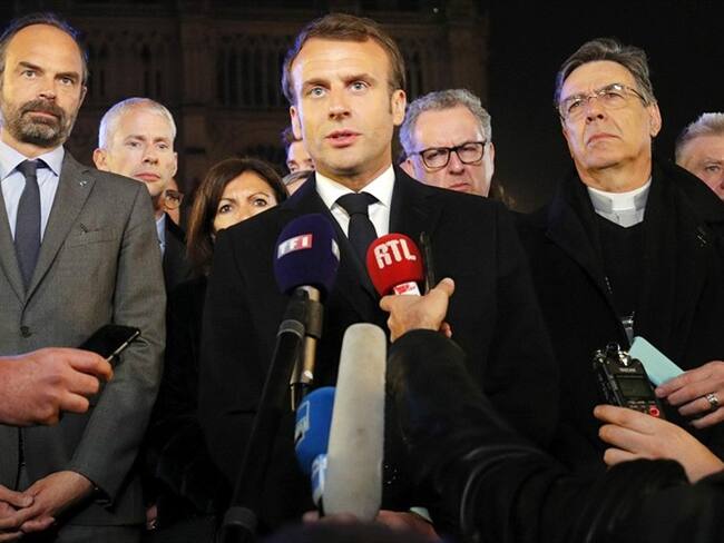 El presidente francés Emmanuel Macron. Foto: Agencia EFE
