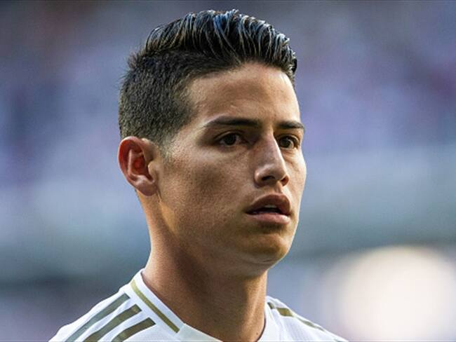 James no fue convocado al primer partido del Real Madrid. Foto: Getty Images