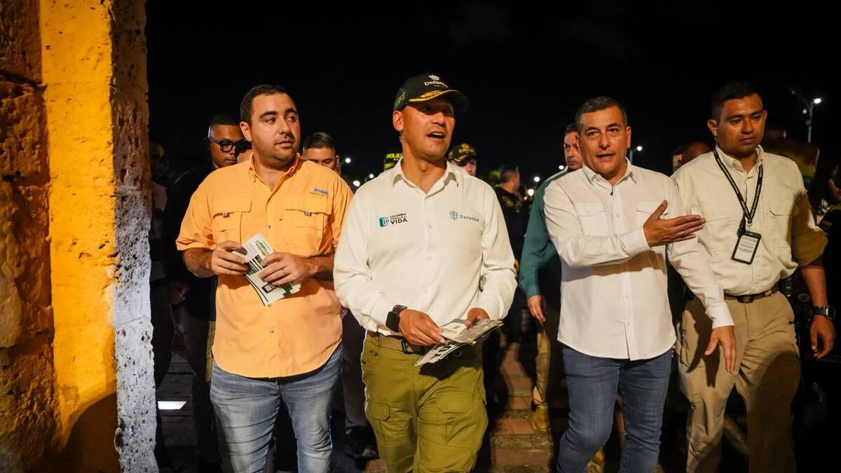 MinDefensa anunció medidas contra el homicidio en Cartagena y sur de Bolívar