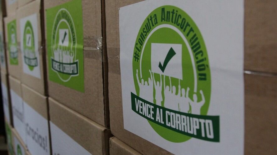La Consulta Anticorrupción no superó los 12 millones de votos para ser válida. Foto: Colprensa