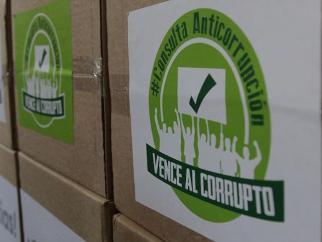 La Consulta Anticorrupción no superó los 12 millones de votos para ser válida. Foto: Colprensa
