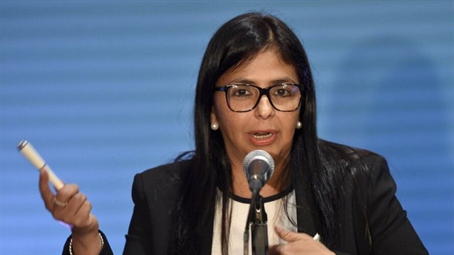Delcy Rodríguez. Foto: Getty Images