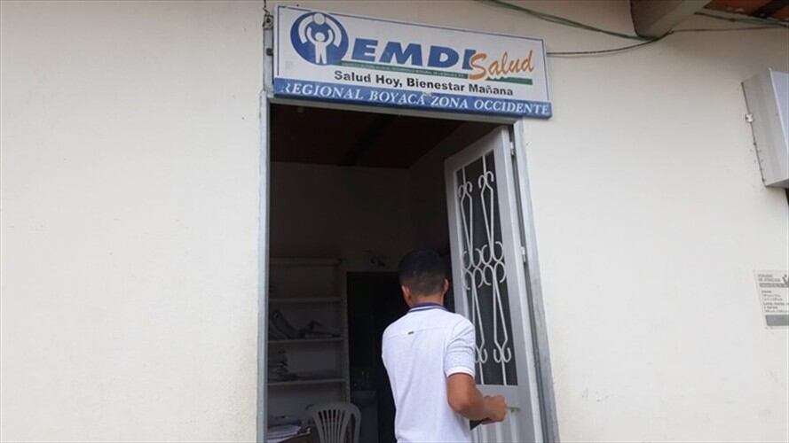 Emdisalud en Otanche, occidente de Boyacá. Foto: W