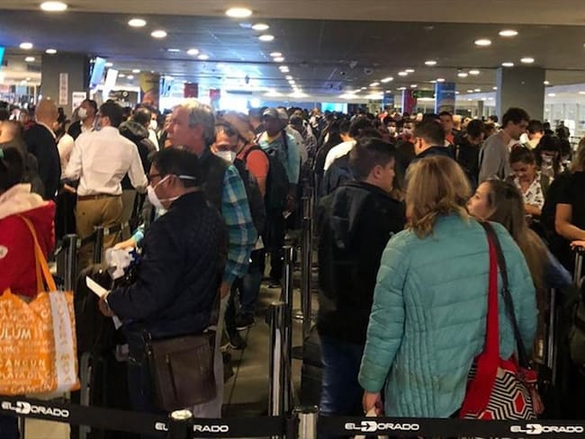 Procuraduría alerta deficiencia en controles en aeropuerto El Dorado por coronavirus. Foto: Procuraduría
