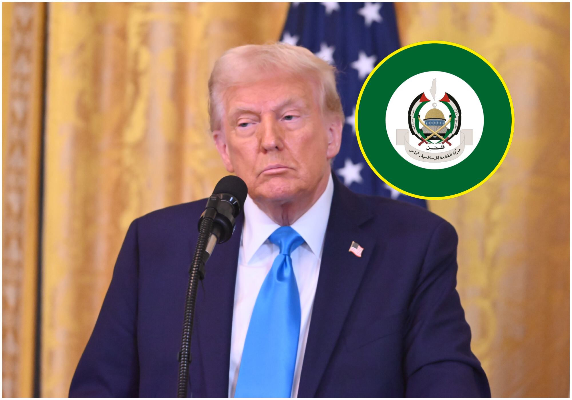 Trump lanzó una “última advertencia” a Hamás para alcanzar acuerdo y liberar a los rehenes. Foto: Getty Images.