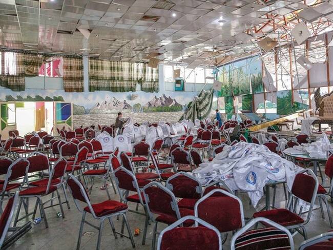 Tragedia en Kabul: atentado suicida causa 63 muertos y 182 heridos. Foto: Agencia EFE