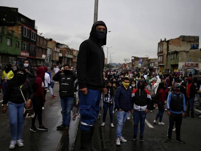 En Sigue La W explicaron el pliego de peticiones de algunos de los puntos de resistencia de Cali al presidente Iván Duque.. Foto: Colprensa-Sergio Acero