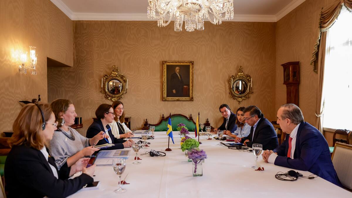 ¿Visita de ministra Sueca a Bogotá enrareció más relaciones con Estados Unidos?