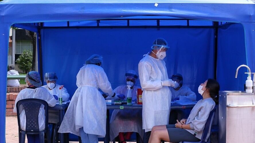 Casos de COVID-19 en Colombia. Foto: Getty Images