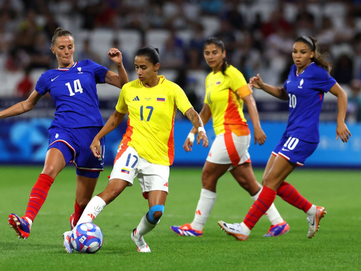 3-2. Francia amargó de nuevo el debut de Colombia en los JJ. OO. 2024