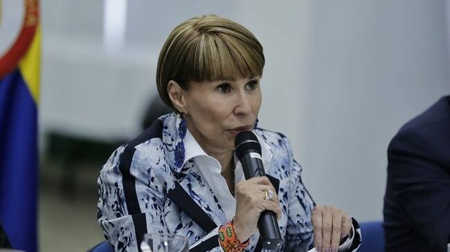Alicia Arango reconoció que el desempleo es un aumento preocupante pero aseguró que lo importante es trabajar para mejorar esta situación. Foto: Colprensa