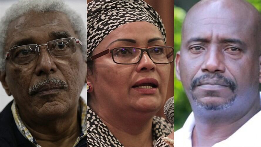 Un grupo de excomandantes de las Farc liderado por Joaquin Gómez, Victoria Sandino y Benkos Biohó le envió una carta a las directivas del partido Comunes. Foto: Colprensa