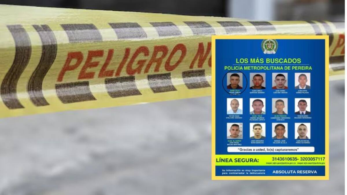 Uniformados del Valle neutralizaron a uno de los hombres más buscados por la Policía en Pereira