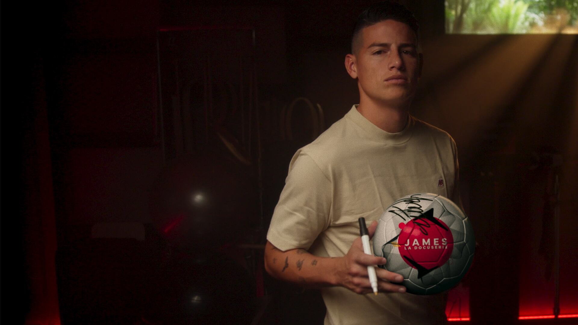 James Rodríguez. I Foto: Netflix.