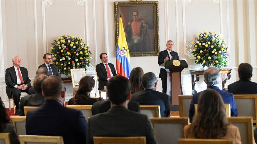Iván Duque, presidente de Colombia . Foto: Presidencia de la República