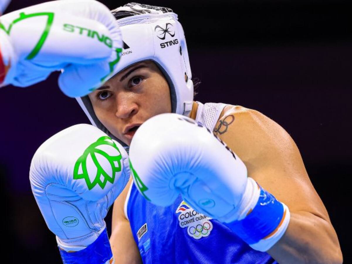 Contundente: Jenny Arias avanzó a los cuartos de final de boxeo de 54 kg en los Olímpicos