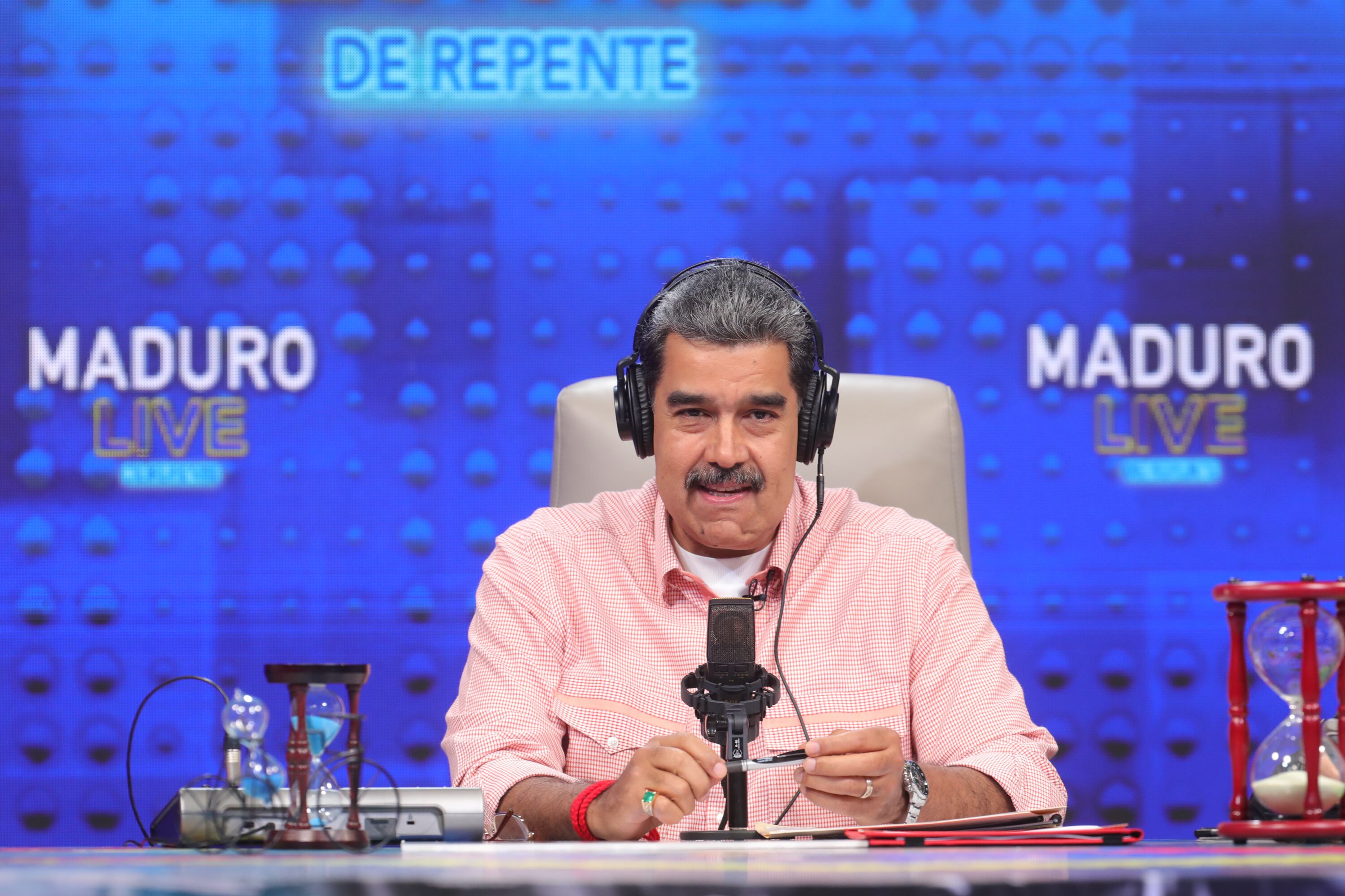Líder chavista Nicolás Maduro en un acto de Gobierno. FOTO: EFE/ Prensa Palacio de Miraflores