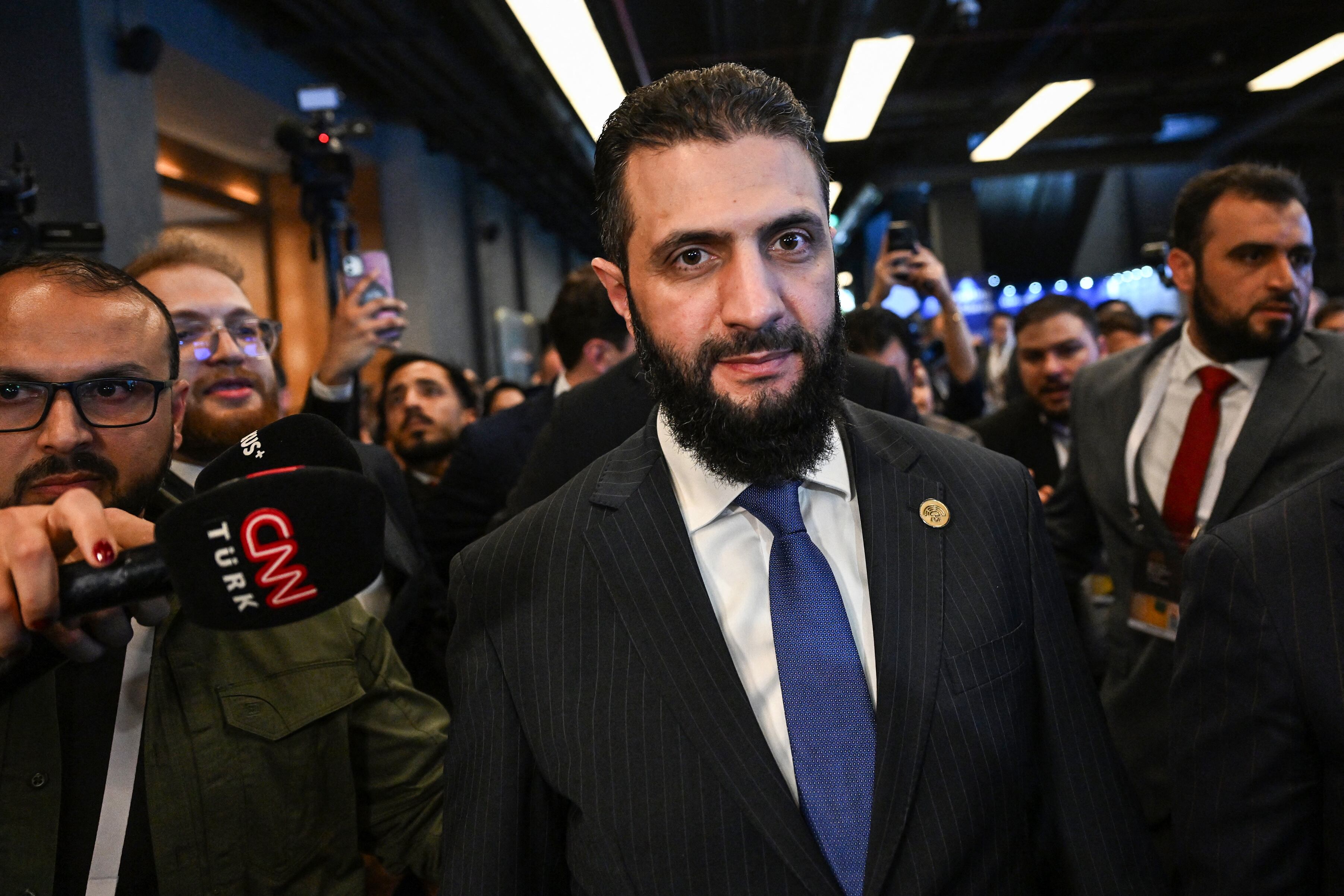 Ahmed al Sharaa. Foto: OZAN KOSE/AFP via Getty Images.