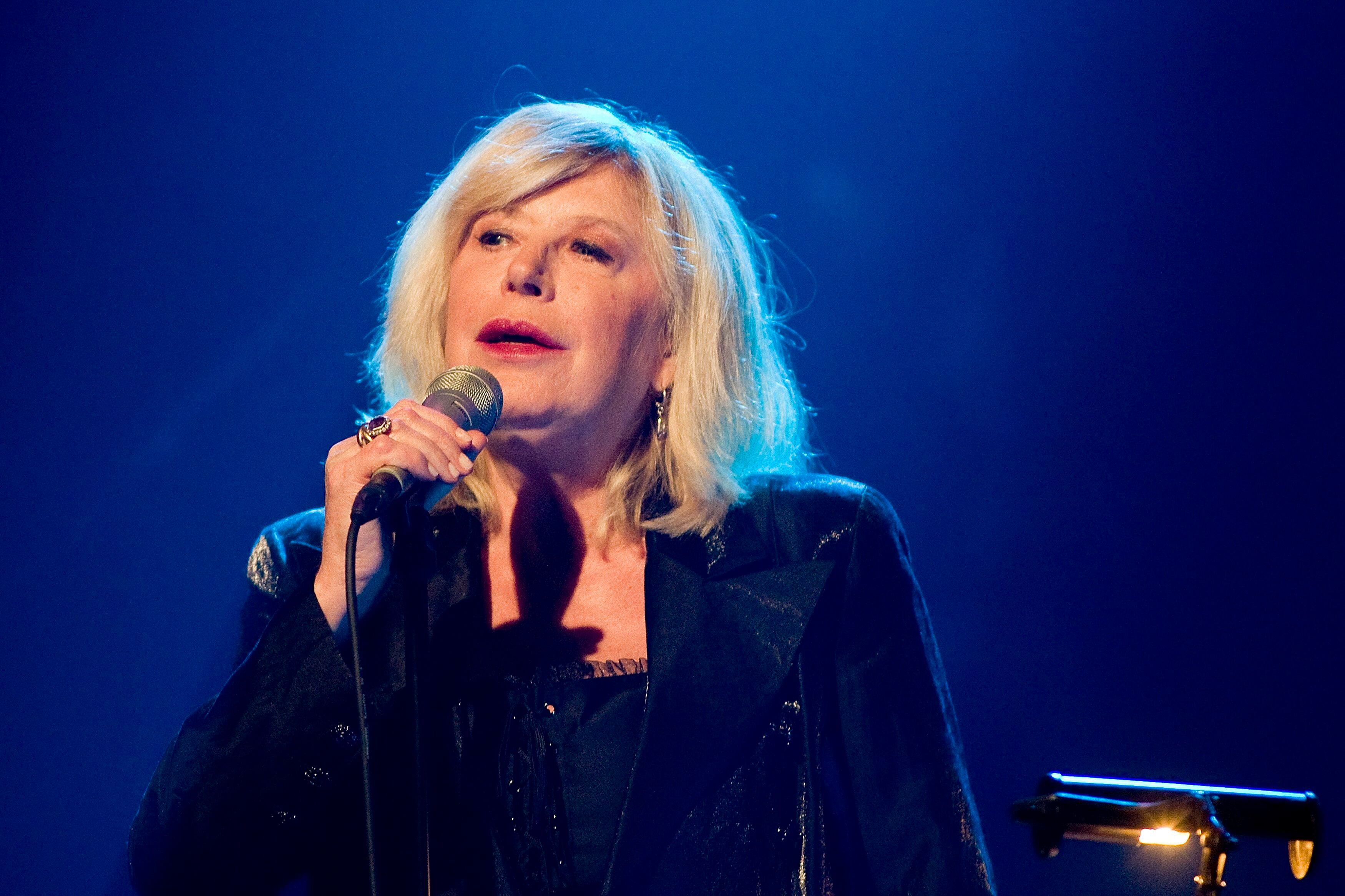 Cantante y actriz británica, Marianne Faithfull. FOTO: EFE/EPA/JEAN-CHRISTOPHE BOTT