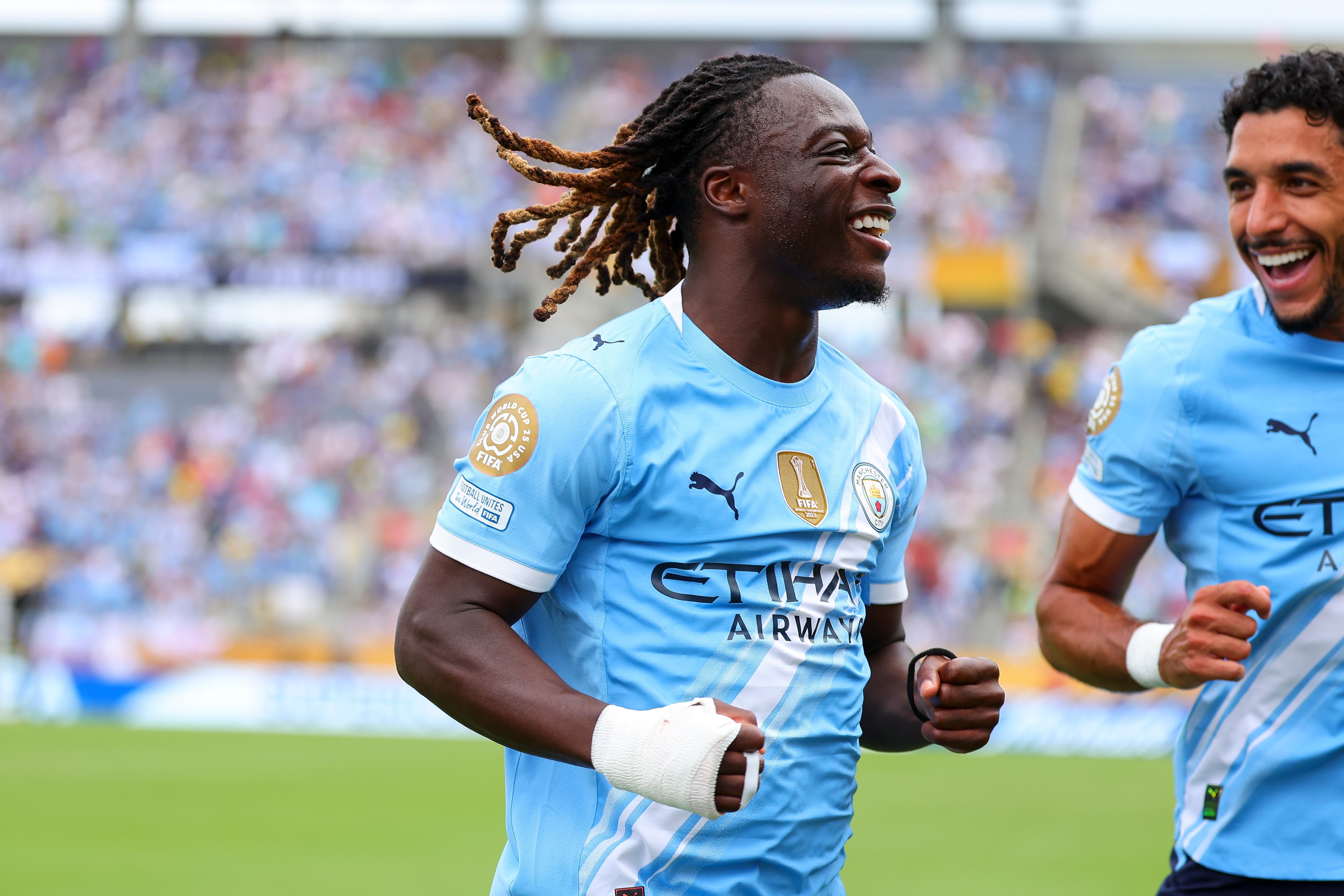 Jeremy Doku of Manchester City. EFE. 