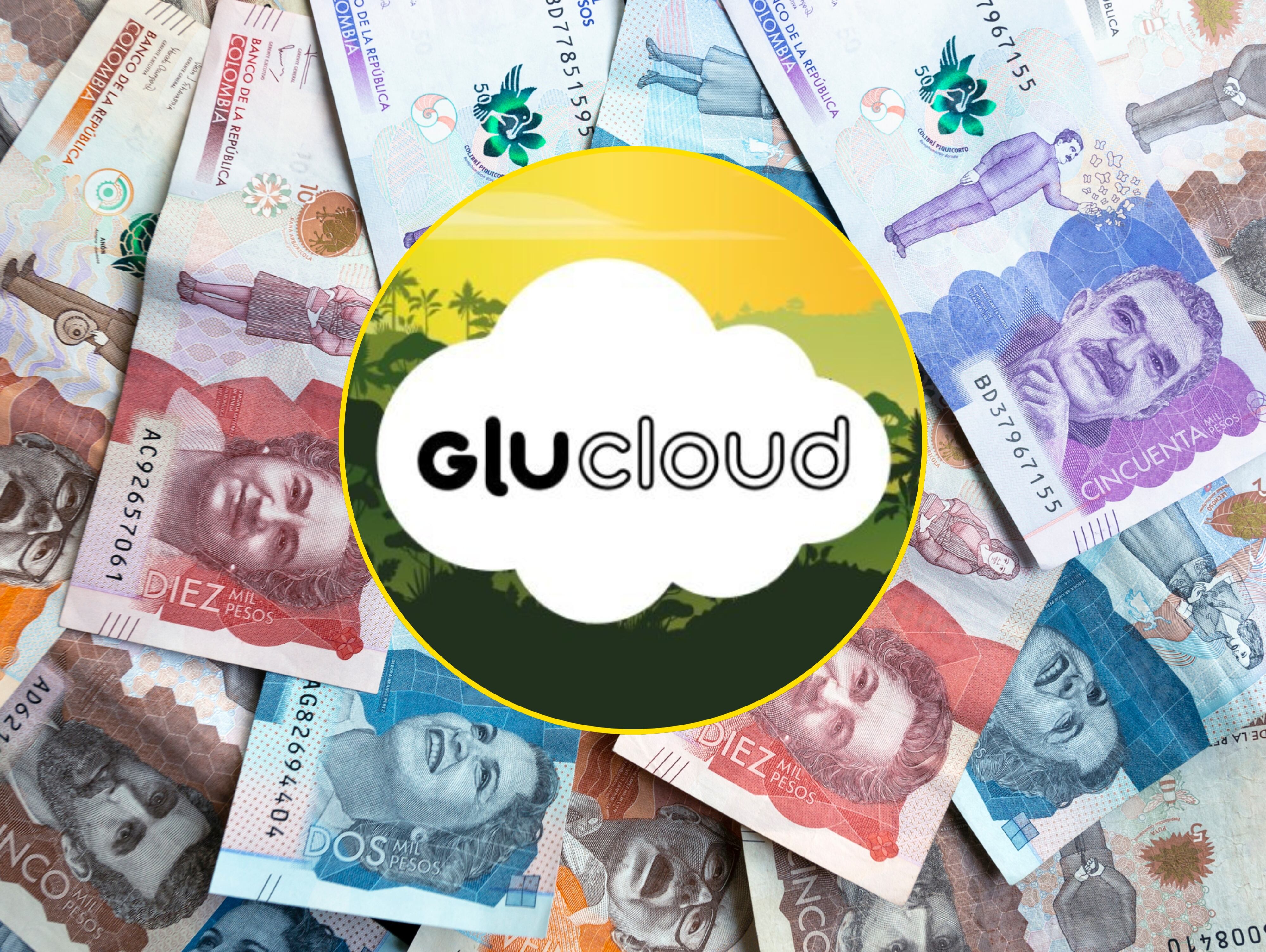 Logo Glucloud e imagen de referencia. Fotos: @Glucloudoficial / Getty Images