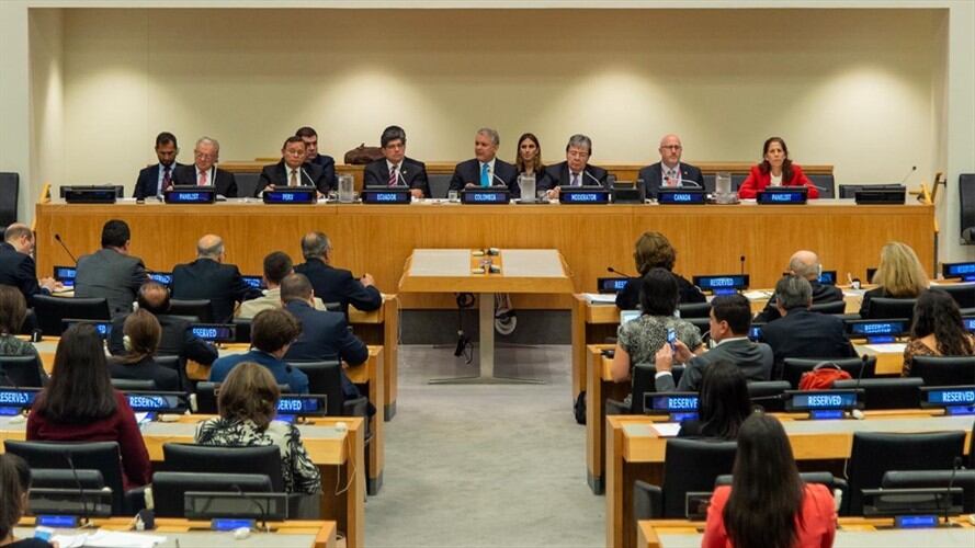 Colombia no está escalando militarmente ninguna situación: Duque sobre Venezuela. Foto: Presidencia